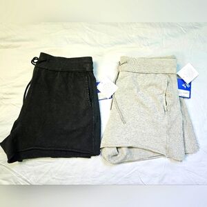 0175-0176 JoyLab Terry Short Bundle NWT sz L